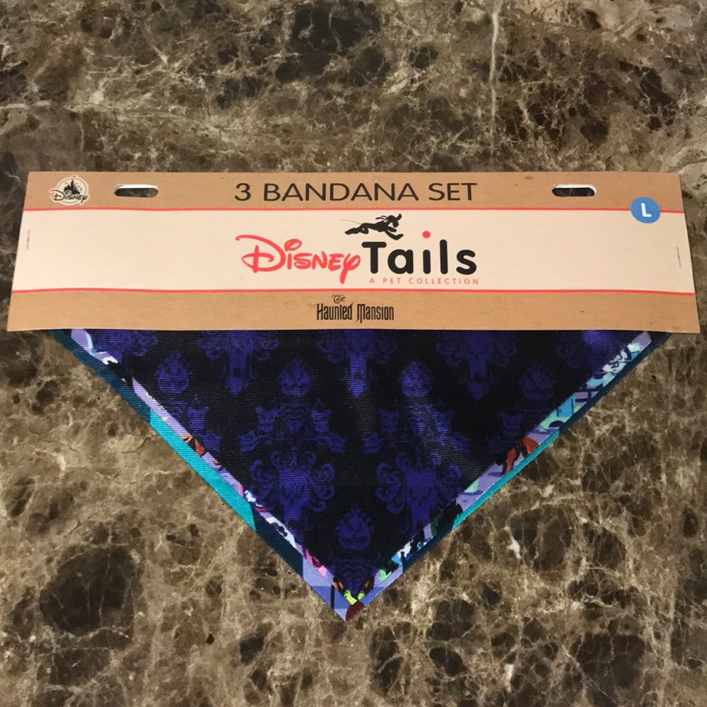Disney Parks haunted mansion dog bandanas